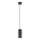 Redo 01-3474 - Luster na sajli BOOM 1xGU10/10W/230V pr. 7,6 cm crna