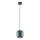 Redo 01-3478 - Luster na sajli BOOM 1xGU10/10W/230V pr. 12 cm zelena