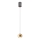 Redo 01-3547 - LED Luster na sajli AVES LED/12W/230V pr. 9,6 cm CRI 90 zlatna