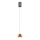 Redo 01-3548 - LED Luster na sajli AVES LED/12W/230V pr. 9,6 cm CRI 90 bakar