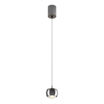 Redo 01-3551 - LED Luster na sajli AVES LED/12W/230V pr. 9,6 cm CRI 90 antracit