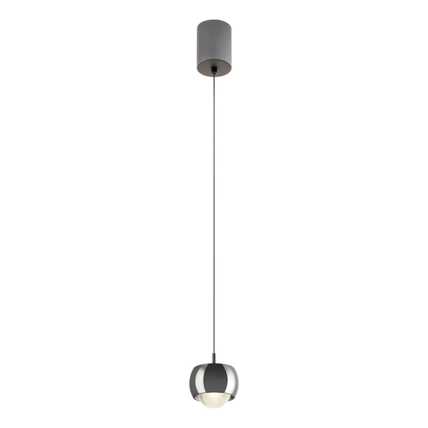 Redo 01-3551 - LED Luster na sajli AVES LED/12W/230V pr. 9,6 cm CRI 90 antracit