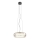 Redo 01-3592 - LED Luster na sajli SOLERA LED/36W/230V pr. 45 cm CRI 93 3000/4000K siva