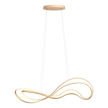 Redo 01-3598 - prigušljiv LED luster na sajli TEMPEST LED/58W/230V zlatni