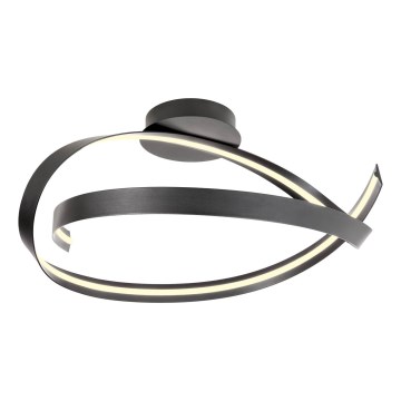 Redo 01-3614 - LED prigušivo stropno svjetlo IMPULS LED/34W/230V pr. 60 cm crna