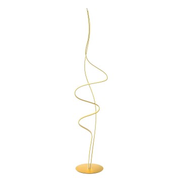 Redo 01-3625 - LED podna lampa s prigušivačem IMPULS LED/36W/230V zlatna