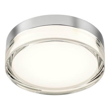 Redo 01-3725 - LED Stropna svjetiljka za kupaonicu FRISBI LED/8W/230V pr. 15 cm CRI 90 IP44 sjajni krom