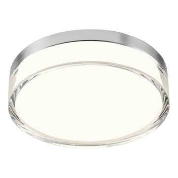 Redo 01-3727 - LED Stropna svjetiljka za kupaonicu FRISBI LED/12W/230V pr. 23 cm CRI 90 3000/4000K IP44 sjajni krom