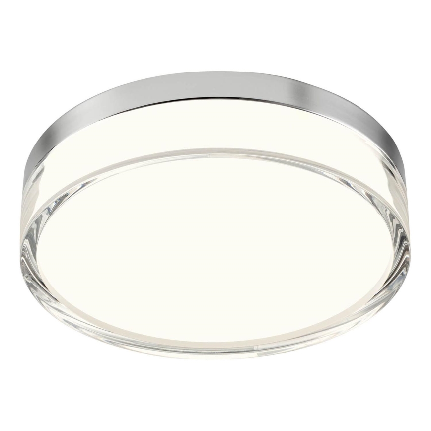 Redo 01-3727 - LED Stropna svjetiljka za kupaonicu FRISBI LED/12W/230V pr. 23 cm CRI 90 3000/4000K IP44 sjajni krom
