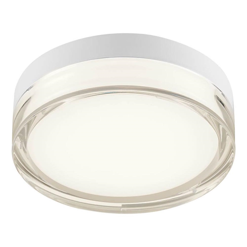 Redo 01-3729 - LED stropna svjetiljka za kupaonicu FRISBI LED/8W/230V promjer 15 cm CRI 90 IP44 bijela