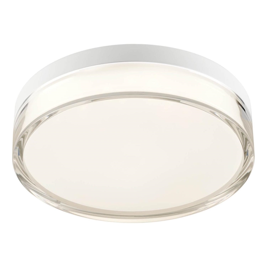 Redo 01-3731 - LED Stropna svjetiljka za kupaonicu FRISBI LED/12W/230V pr. 23 cm CRI 90 3000/4000K IP44 bijela
