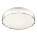 Redo 01-3732 - LED stropna kupaonska svjetiljka FRISBI LED/18W/230V promjer 28 cm CRI 90 3000/4000K IP44 bijela
