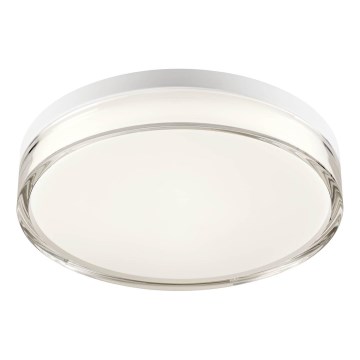 Redo 01-3732 - LED Stropna svjetiljka za kupaonicu FRISBI LED/18W/230V pr. 28 cm CRI 90 3000/4000K IP44 bijela