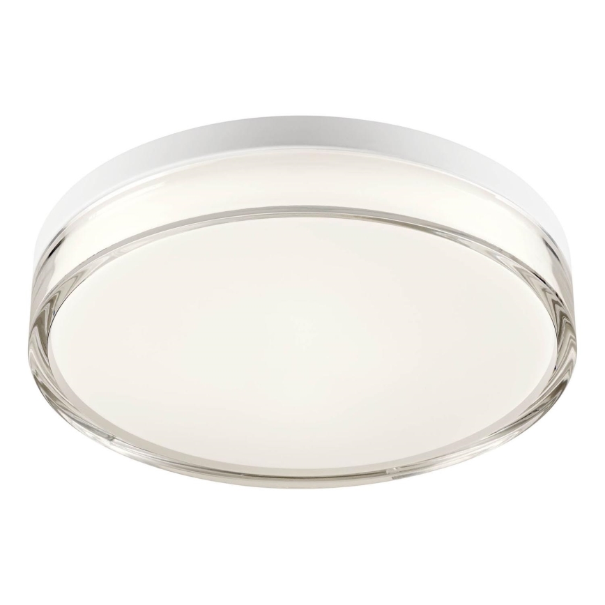 Redo 01-3732 - LED Stropna svjetiljka za kupaonicu FRISBI LED/18W/230V pr. 28 cm CRI 90 3000/4000K IP44 bijela