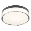 Redo 01-3735 - LED Stropna svjetiljka za kupaonicu FRISBI LED/12W/230V pr. 23 cm CRI 90 3000/4000K IP44 crna