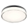 Redo 01-3736 - LED Stropna svjetiljka za kupaonicu FRISBI LED/18W/230V pr. 28 cm CRI 90 3000/4000K IP44 crna