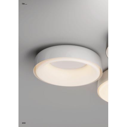 Redo 01-3941 - LED stropno svjetlo DIP LED/40W/230V 2700/3000/4000/5000/6500K CRI 90 Ø 62,4 cm bijela