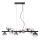 Redo 01-3989 - Luster na sajli ASTRA 9xG9/8W/230V crna
