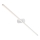 Redo 01-4034 - LED Rasvjeta za ogledalo u kupaonici ROW LED/18W/230V 90 cm IP44 bijela