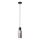 Redo 01-4044 - Luster na sajli ATLANTIS 1xE27/42W/230V pr. 11 cm crna