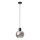 Redo 01-4045 - Luster na sajli ATLANTIS 1xE27/42W/230V pr. 20 cm crna