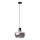 Redo 01-4046 - Luster na sajli ATLANTIS 1xE27/42W/230V pr. 26 cm crna