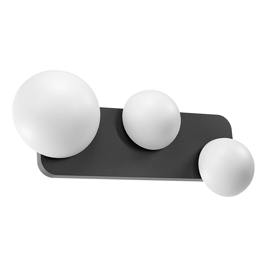 Redo 01-4330 - LED zidna svjetiljka LUMIEN 3xLED/18W/230V 2700/3000K CRI 90 bijela/crna