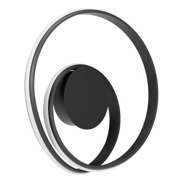 Redo 01-4356 - LED zidna svjetiljka TORSION s mogućnošću prigušivanja LED/30W/230V 2700/3000/4000K CRI 90 crna