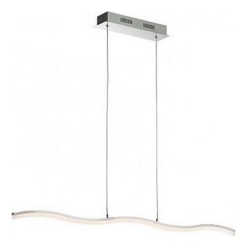 Redo 01-893 - LED luster na sajli PULSE LED/23,1W/230V matirani krom