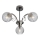 Redo 02-970 - Viseći luster ASPERA 3xE14/28W/230V crna