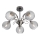 Redo 02-971 - Viseći luster ASPERA 5xE14/28W/230V crna