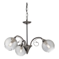Redo 02-972 - Luster na lancu ASPERA 3xE14/28W/230V pr. 52 cm crna
