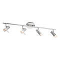 Redo 04-332 - LED spot svjetiljka SLIM 4xLED/4W/230V polirani krom