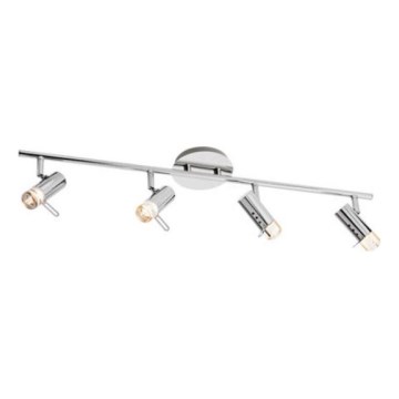 Redo 04-332 - LED spot svjetiljka SLIM 4xLED/4W/230V polirani krom