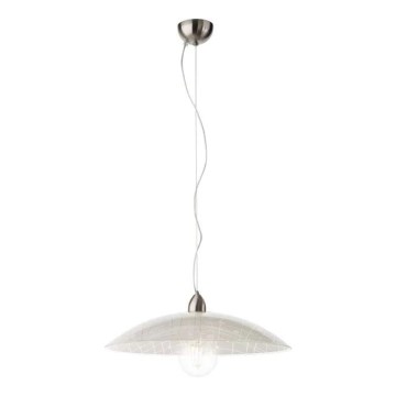 Redo 05-891 - Luster na sajli GRAF 1xE27/42W/230V pr. 40 cm bijela