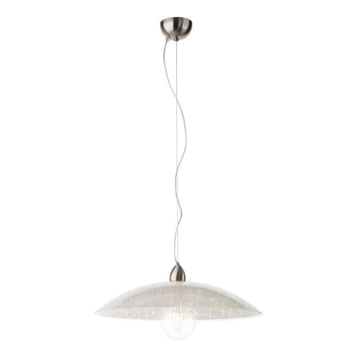 Redo 05-891 - Luster na sajli GRAF 1xE27/42W/230V pr. 40 cm bijela