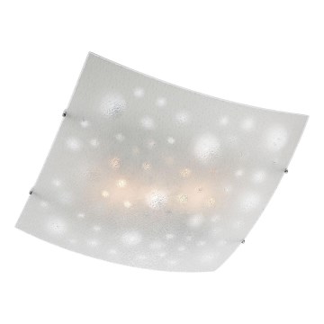 Redo 05-905 - Stropno svjetlo ISIDE 2xE27/42W/230V 39x39 cm prozirno