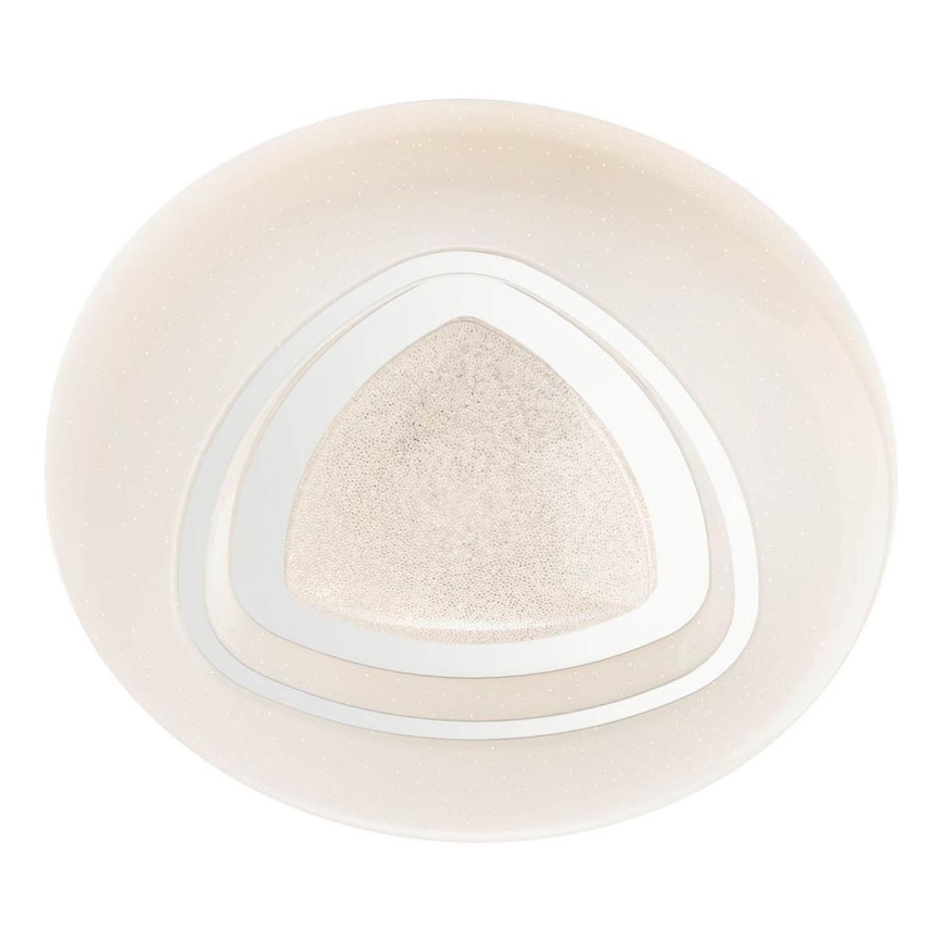 Redo 05-919 - LED stropno svjetlo s prigušivanjem GALAX LED/48W/230V 3000-6500K Wi-Fi Tuya, promjer 48 cm, bijela + daljinski upravljač
