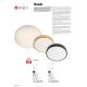 Redo 05-931 - LED Stropna svjetiljka KNOB LED/36W/230V 3000K-6500K 40 cm bijela