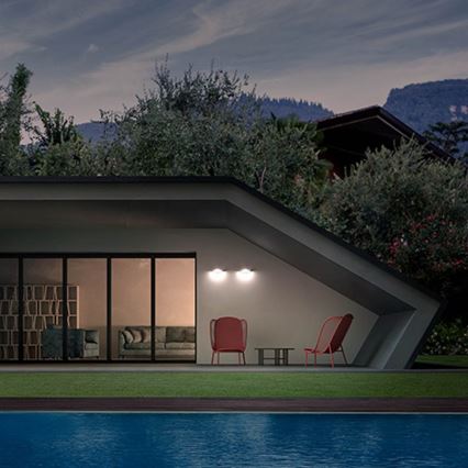 Redo 90002 - LED vanjska zidna svjetiljka CHALET LED/8W/230V IP54