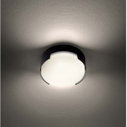 Redo 90004 - LED Vanjska stropna svjetiljka SKOR LED/12W/230V pr. 15 cm IP54 smeđa