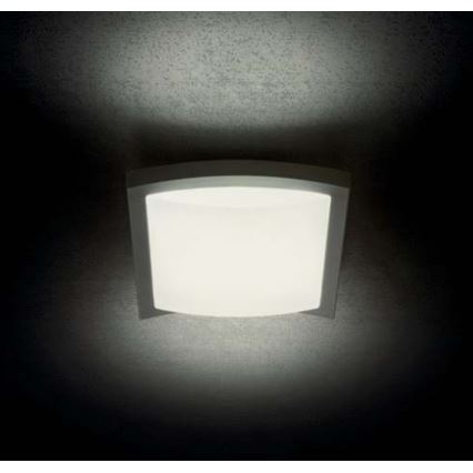 Redo 90007 - LED Vanjska stropna svjetiljka TALLIN LED/21W/230V 24,5x24,5 cm IP54 antracit