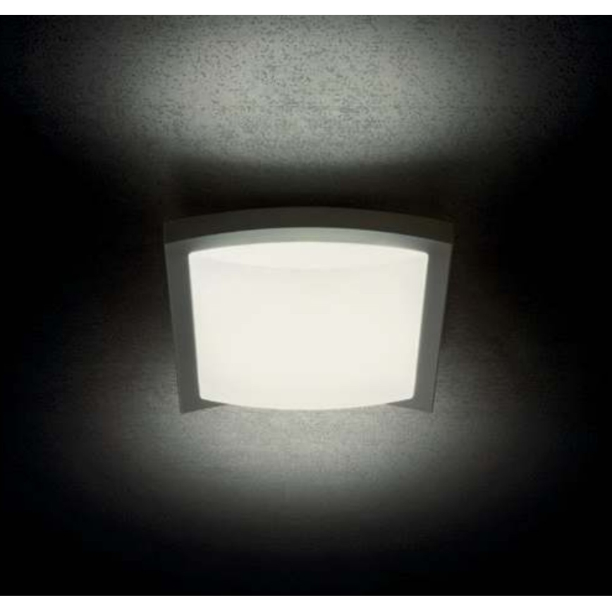 Redo 90007 - LED Vanjska stropna svjetiljka TALLIN LED/21W/230V 24,5x24,5 cm IP54 antracit
