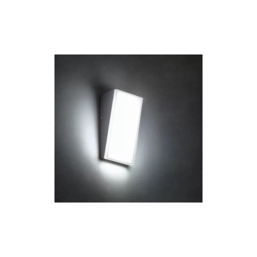 Redo 90019 - LED Vanjska zidna svjetiljka TOKYO LED/12W/230V 3000K IP54 siva