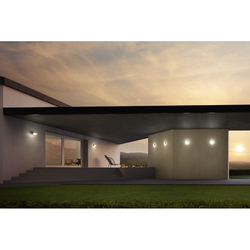 Redo 90021 - LED Vanjska zidna svjetiljka TOKYO LED/12W/230V 3000K IP54 smeđa