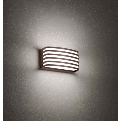 Redo 90038 - LED vanjsko zidno svjetlo SEBRA LED/15W/230V IP54