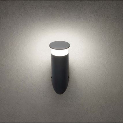 Redo 90073 - LED RGBW vanjsko zidno svjetilo ALGON LED/6W/230V Wi-Fi Tuya IP65 antracit