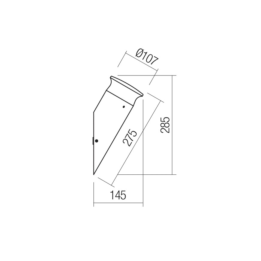 Redo 90073 - LED RGBW vanjsko zidno svjetilo ALGON LED/6W/230V Wi-Fi Tuya IP65 antracit