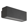 Redo 90096 - Vanjska LED zidna svjetiljka PLANIT LED/10W/230V 3000K IP54 antracit