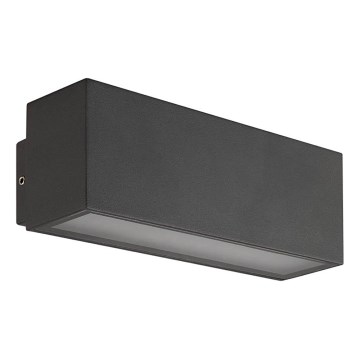 Redo 90096 - Vanjska LED zidna svjetiljka PLANIT LED/10W/230V 3000K IP54 antracit